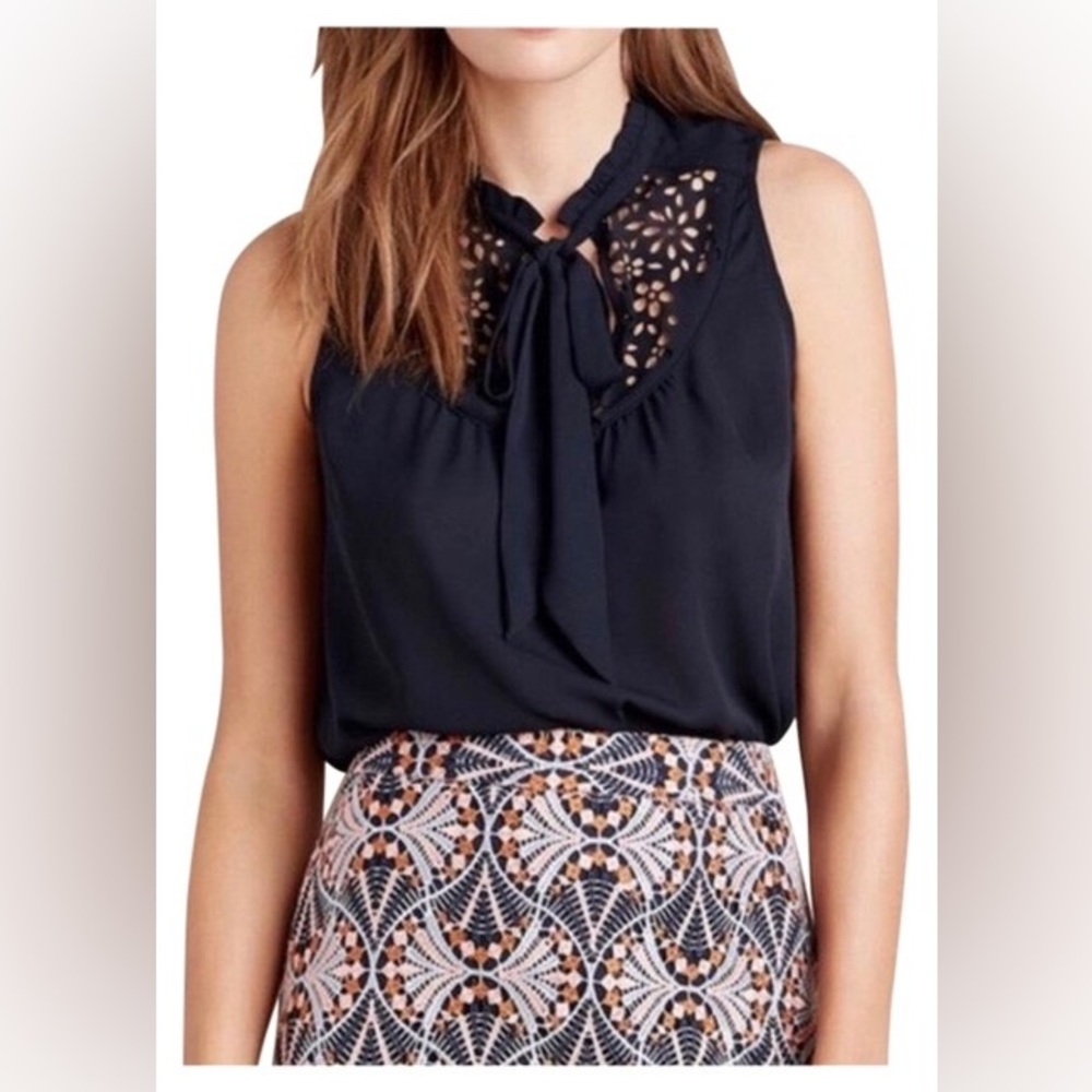 Anthropologie Maeve Luca Tie Neck Top
